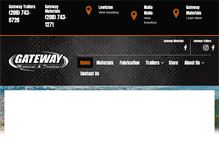 Tablet Screenshot of gateway-materials.com